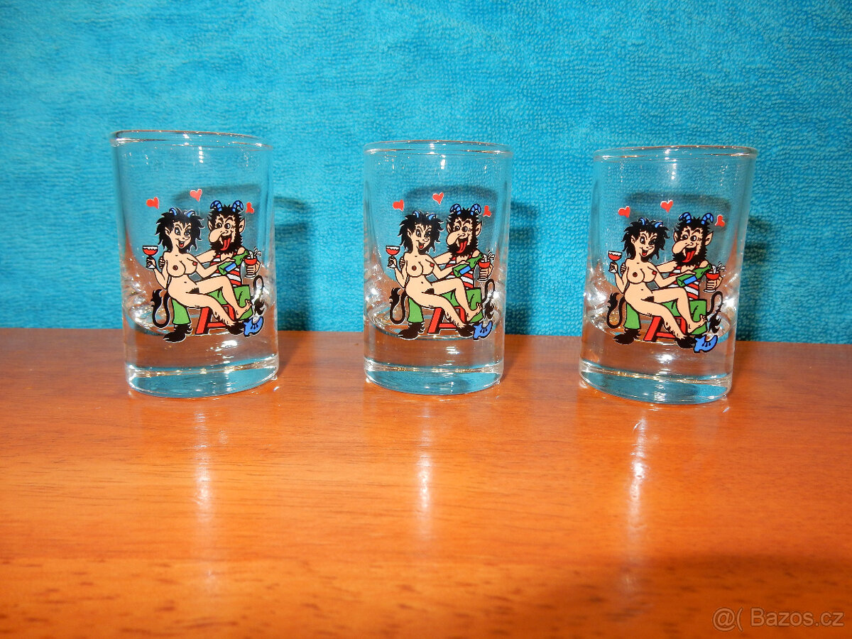 Prodám z pozustalosti ruzné sklenice - 7