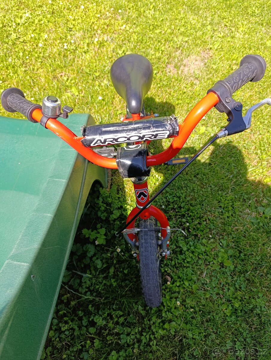 Dětské kolo Arcore Comet včetně přídavných koleček - 7