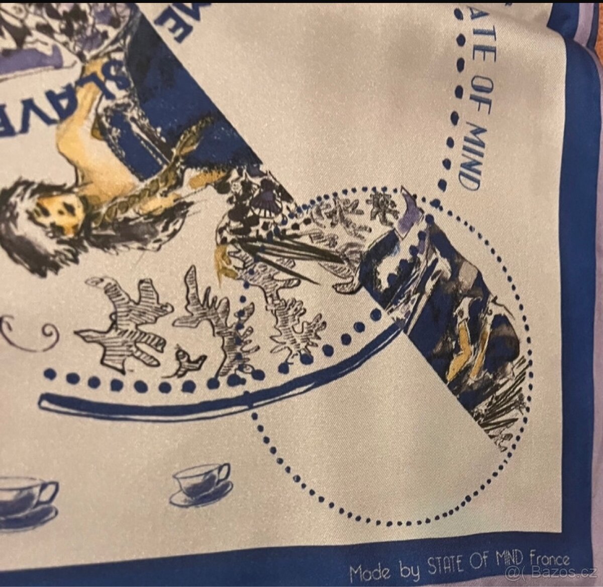 Hedvábný šátek State of mind - 7