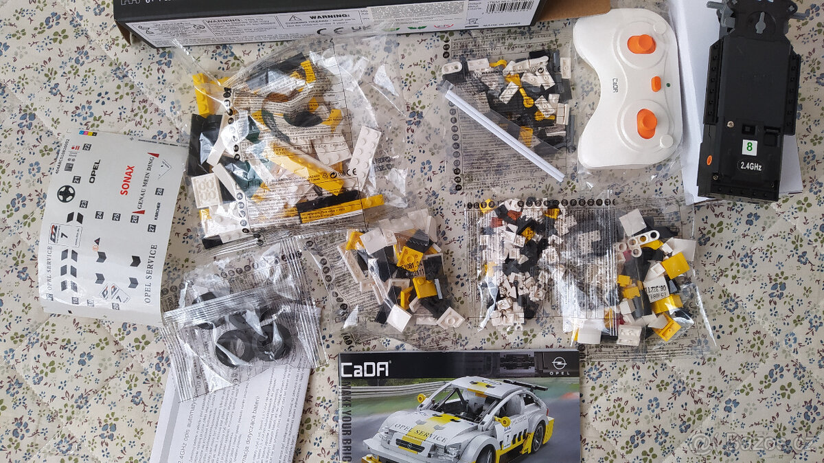 Stavebnice auta na dálkové ovládání Opel certifikovaný model - 7