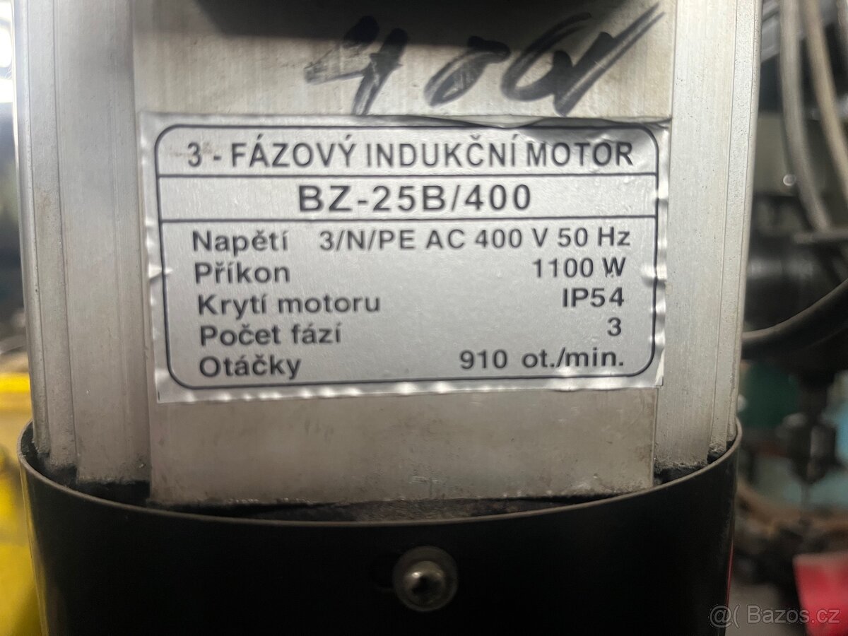 Vrtačka-závitořez Proma BZ-25B/400 - 7