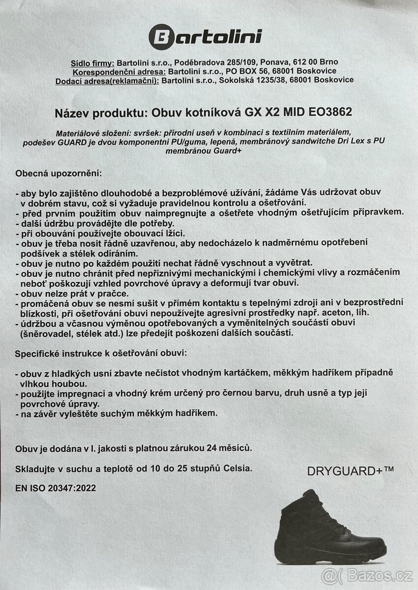 Turistická - taktická obuv - 7