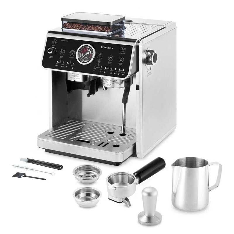 Pákové espresso Catler ES910 nerez - 7