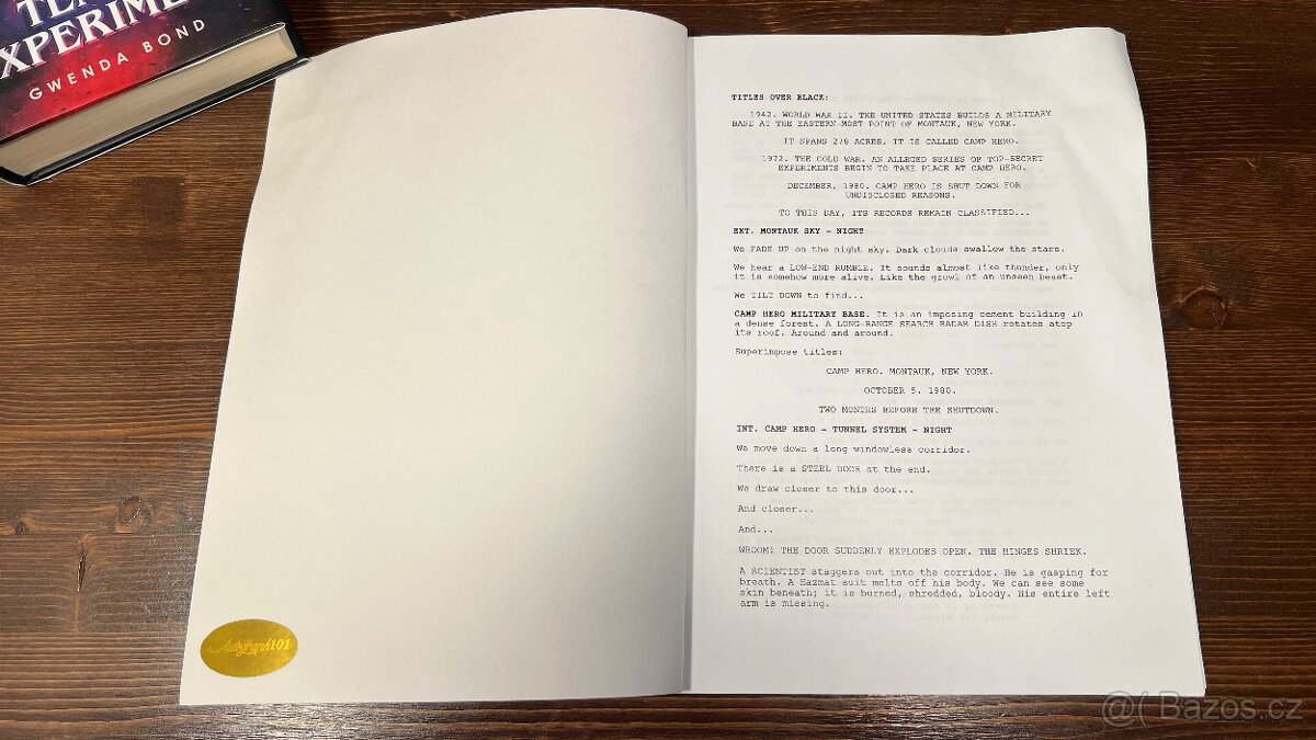 knihy Stranger Things + scénář pilotního dílu - 7