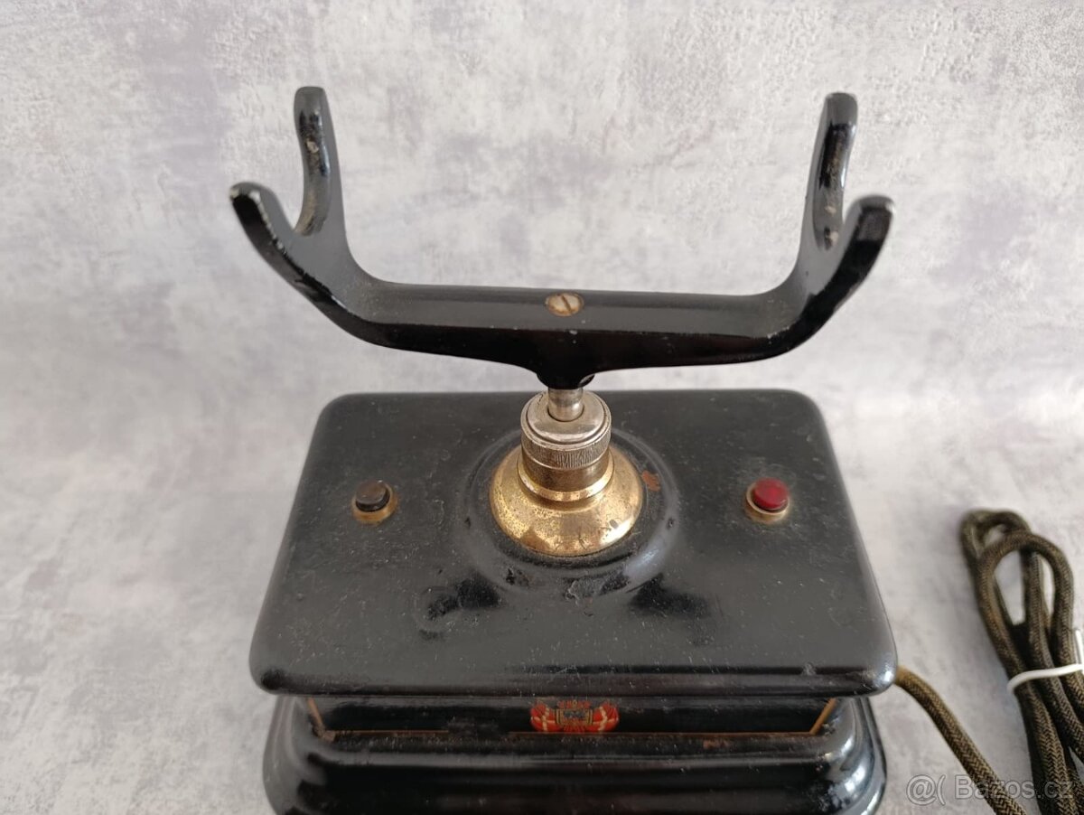 Velmi starý dánský telefon Jydsk z pošty z Kodaně - 7