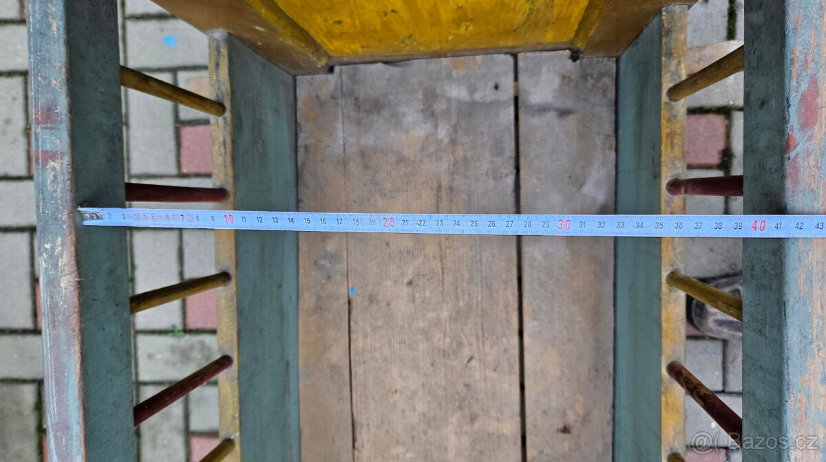 Retro dětská kolébka - 7