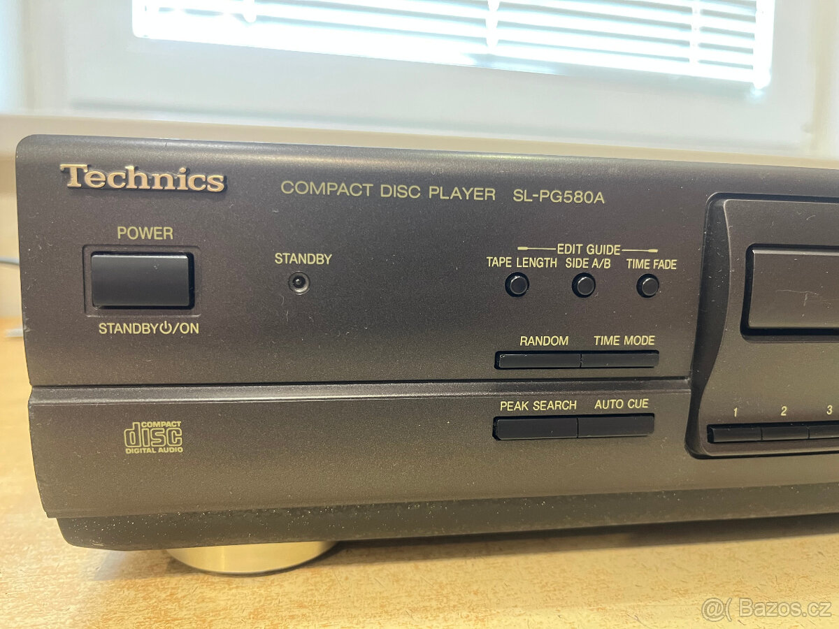 Technics CD přehrávač SL-PG580A, DO, dvojité THCB šasí - 7