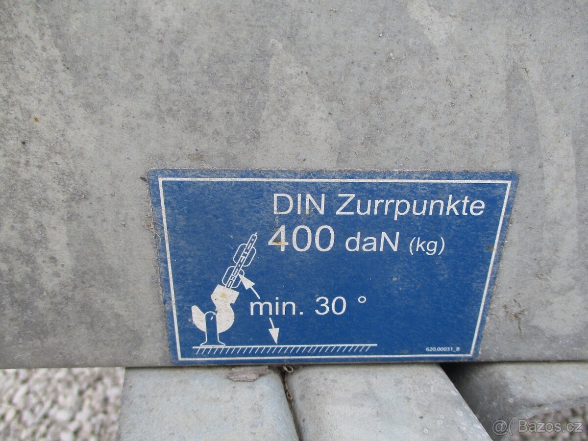 přípojné vozidlo sklopné Humbaur HN 203116 - 7