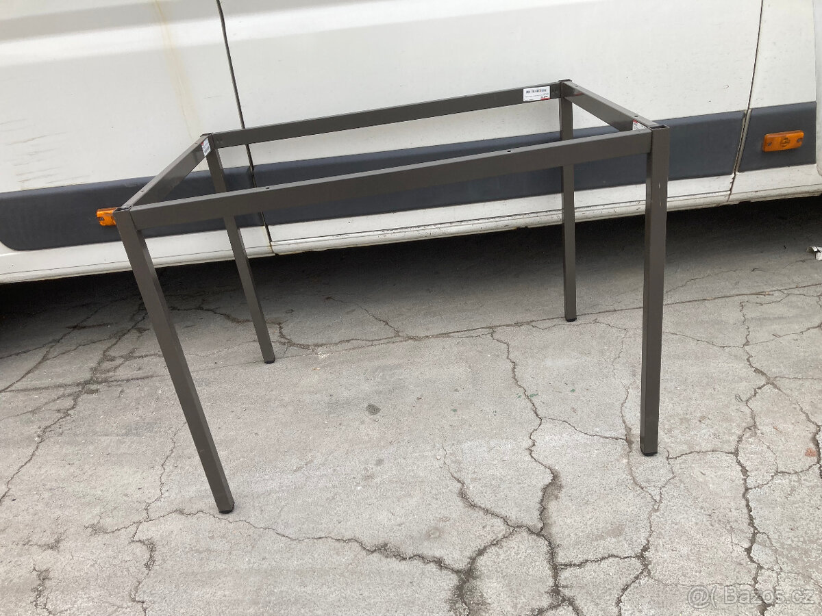 Pracovní stůl, lehký ponk, kovový rám stolu za 500 kč - 7