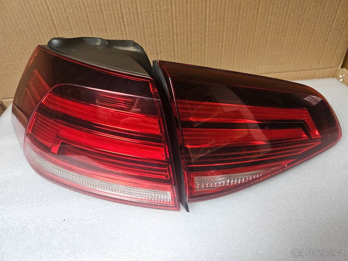 Golf 7,5 - zadní světla - 7