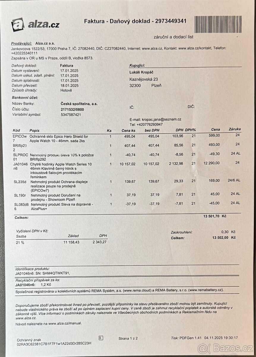 Apple watch series 10 - 7
