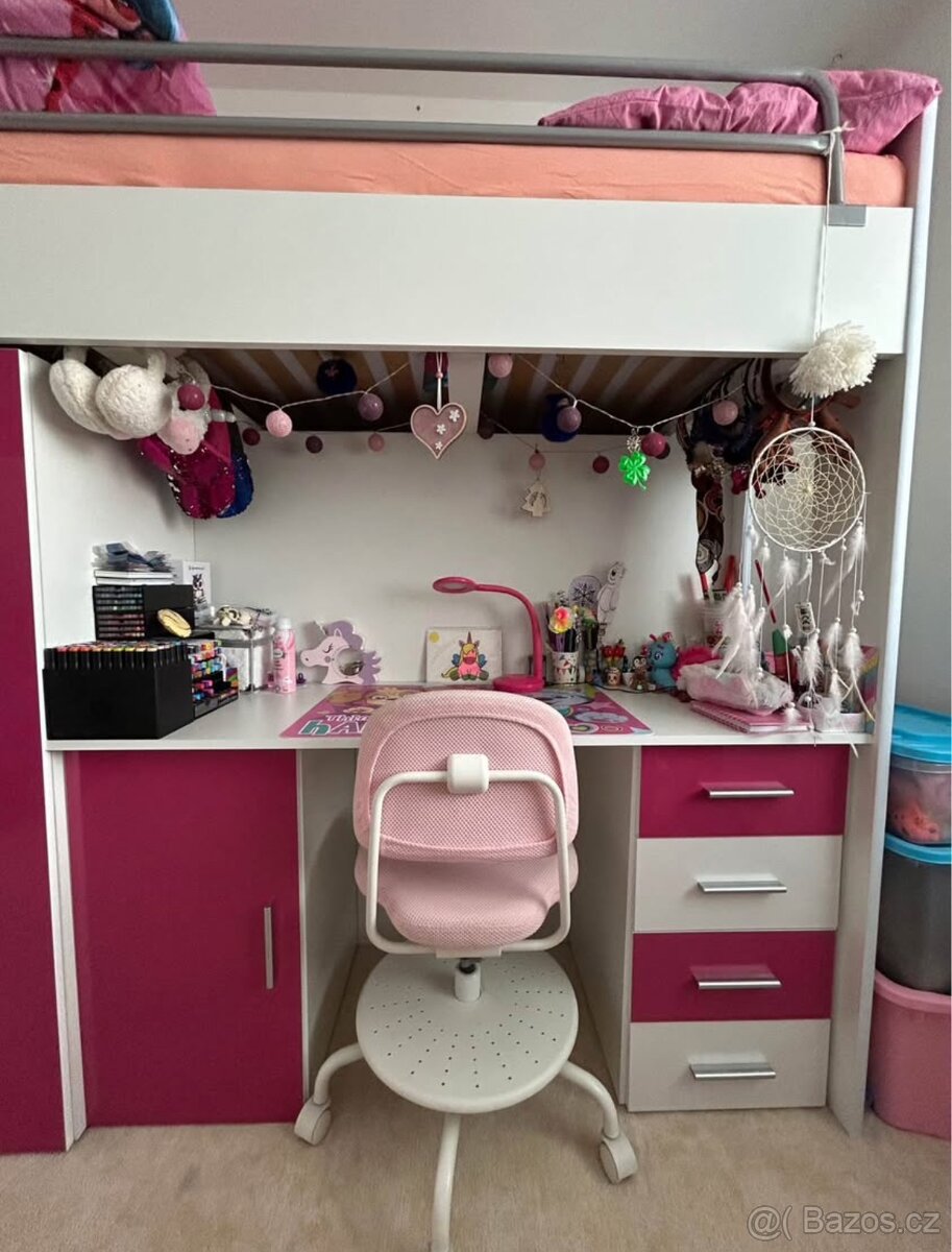 Multifunkční patrová postel - 7