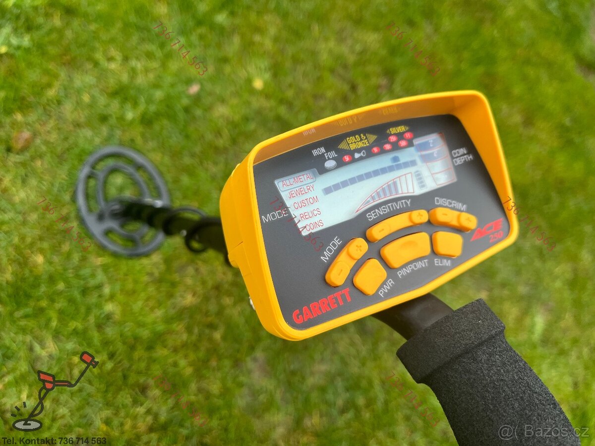 Detektor kovů Garrett Ace 250 - 7