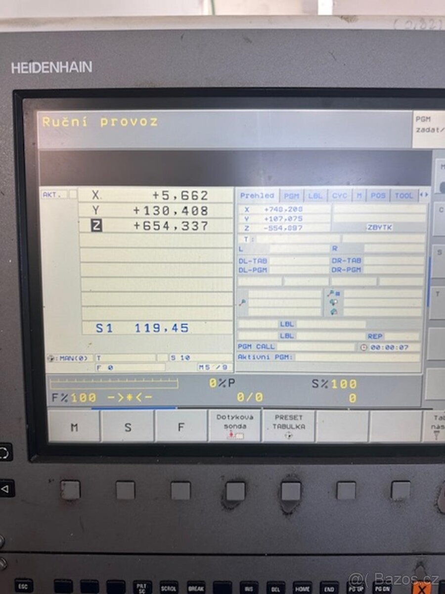 Obráběcí centrum (vertikální) MAS MCV 1016 Quick (8612) - 7