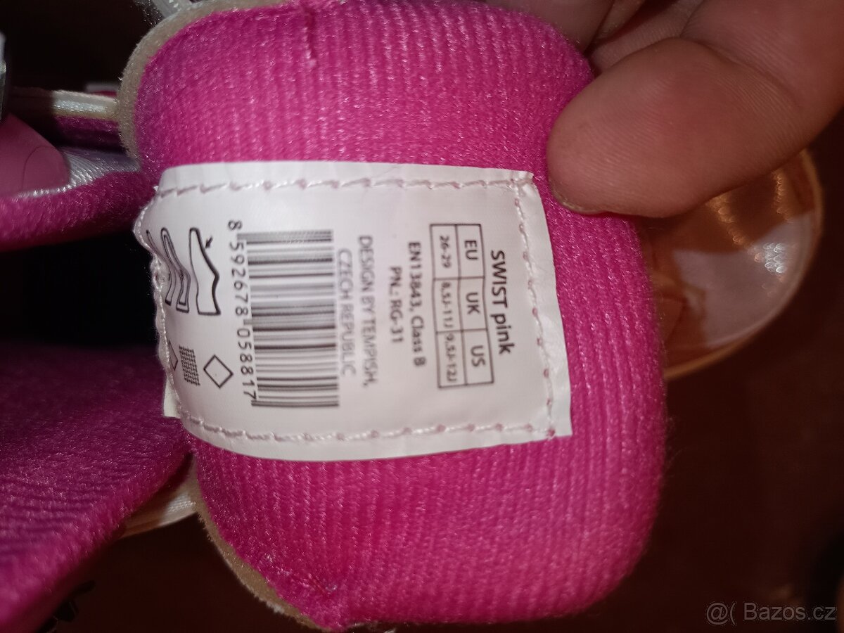 Prodám dětské inline brusle Tempish Swist - 7