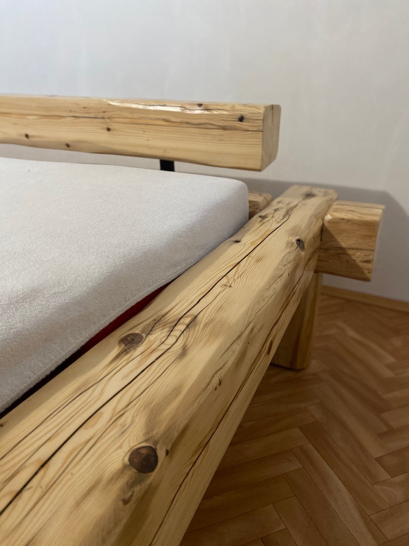 Rustikální postel Dažbog - 7