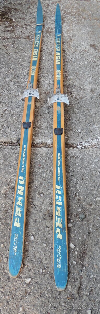 krabička od běžeckého vázání retro běžky - 7