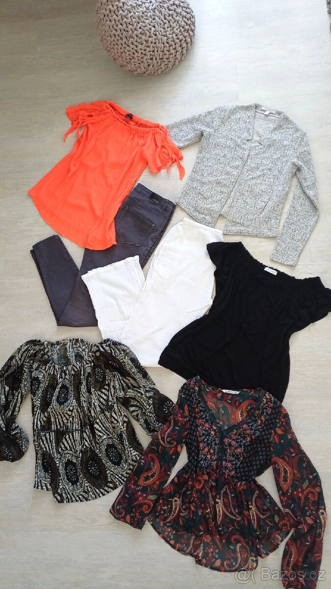 Dívčí oblečení vel. S - 7