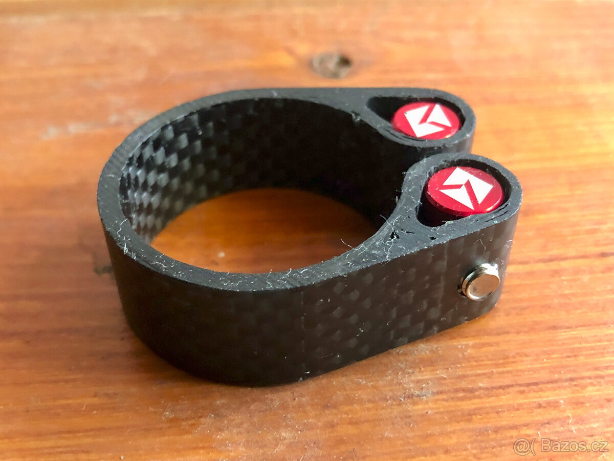 Karbonová objímka sedlové trubky 34.9 mm pro sedlovku 30.9 m - 7