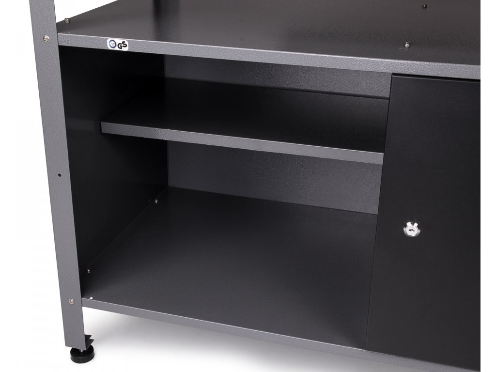 Dílenský ponk KLASIK II LITE (7dílná sestava, 240 cm) - 7