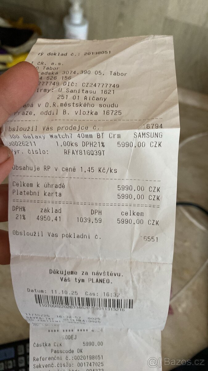 Samsung watch 7 v záruce - 7