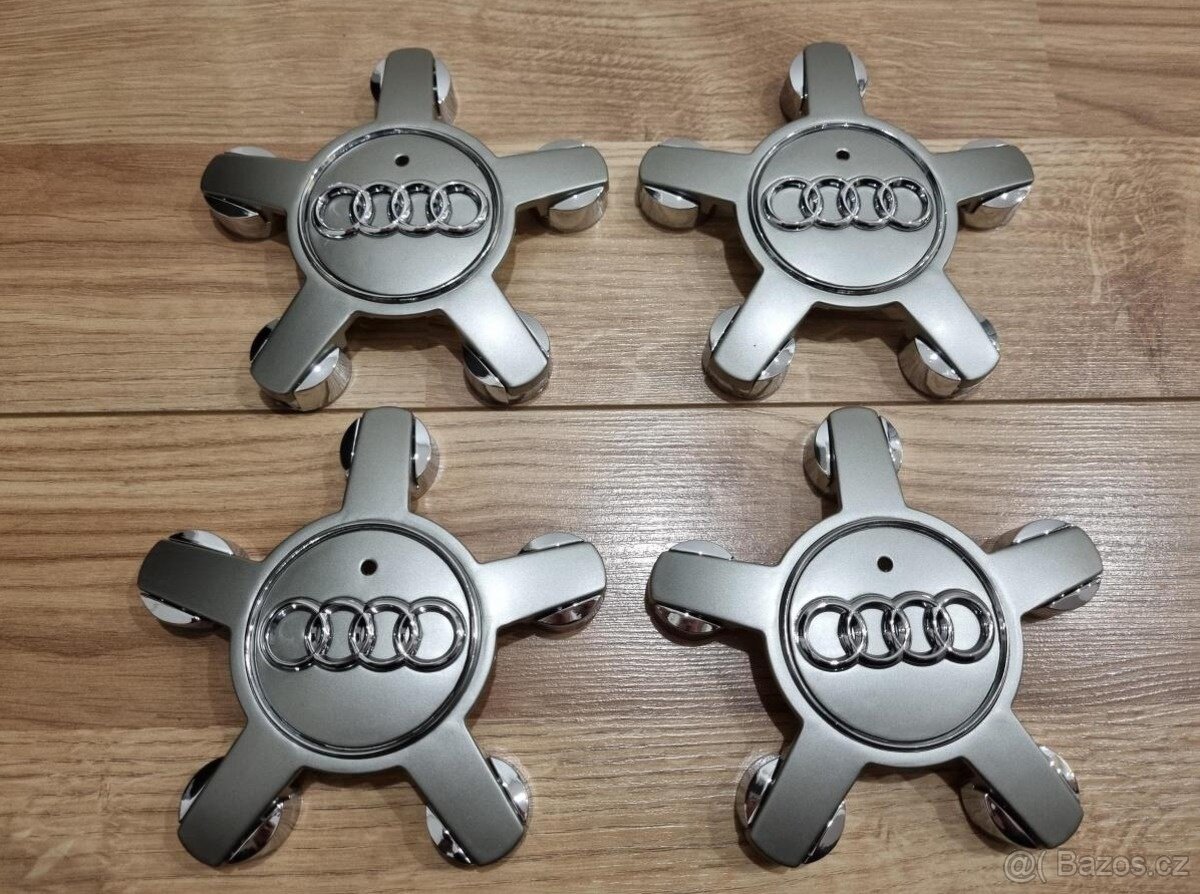 Poklicky AUDI hviezdice kryty stredu disku kol - 7