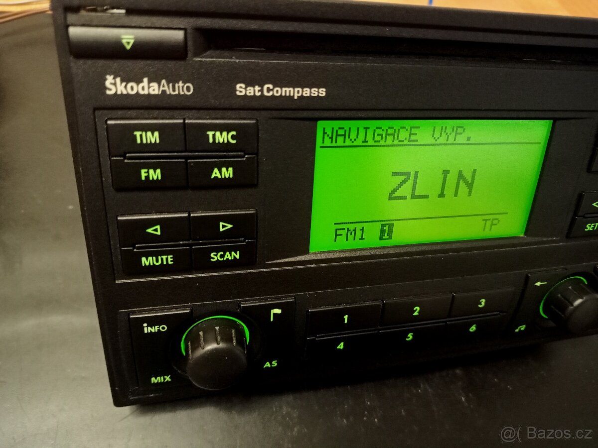 Autorádio škoda auto Satcompass Navi - 7