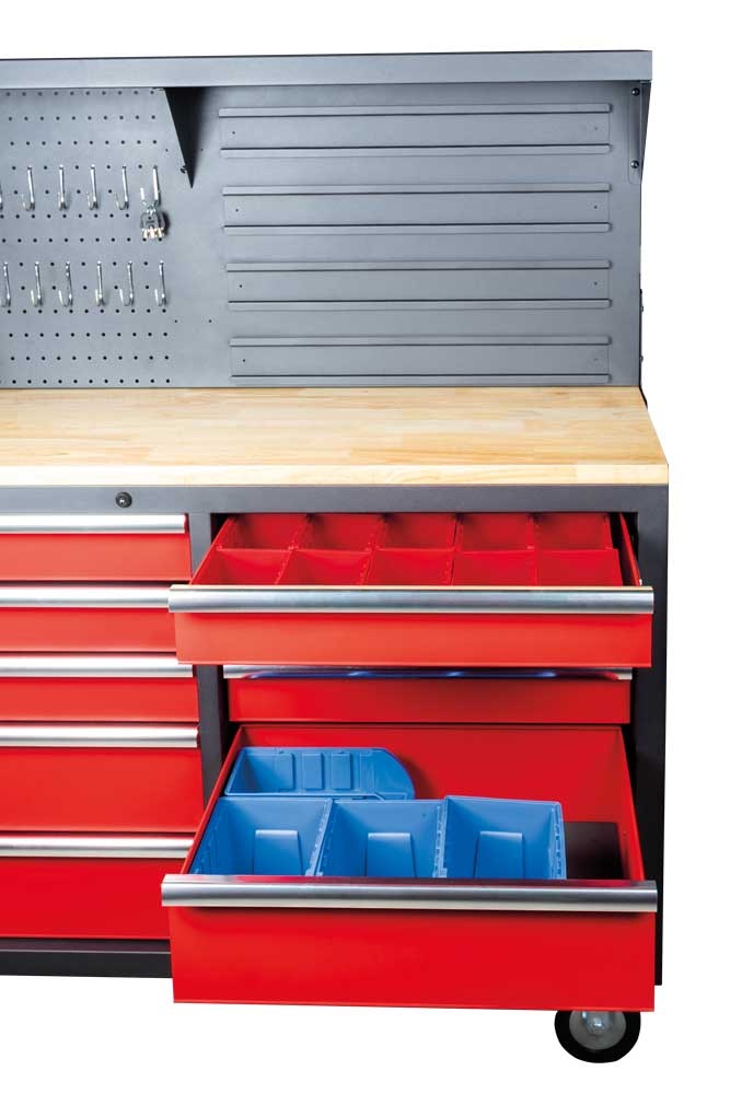Dílenský pojízdný stůl WEWA2130 Holzmann - 7