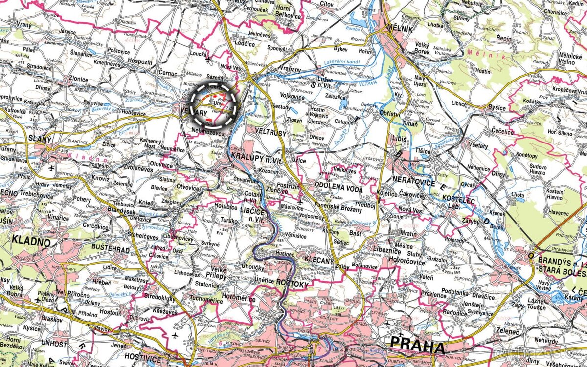 Zemědělská půda, prodej, Uhy, Kladno - 7