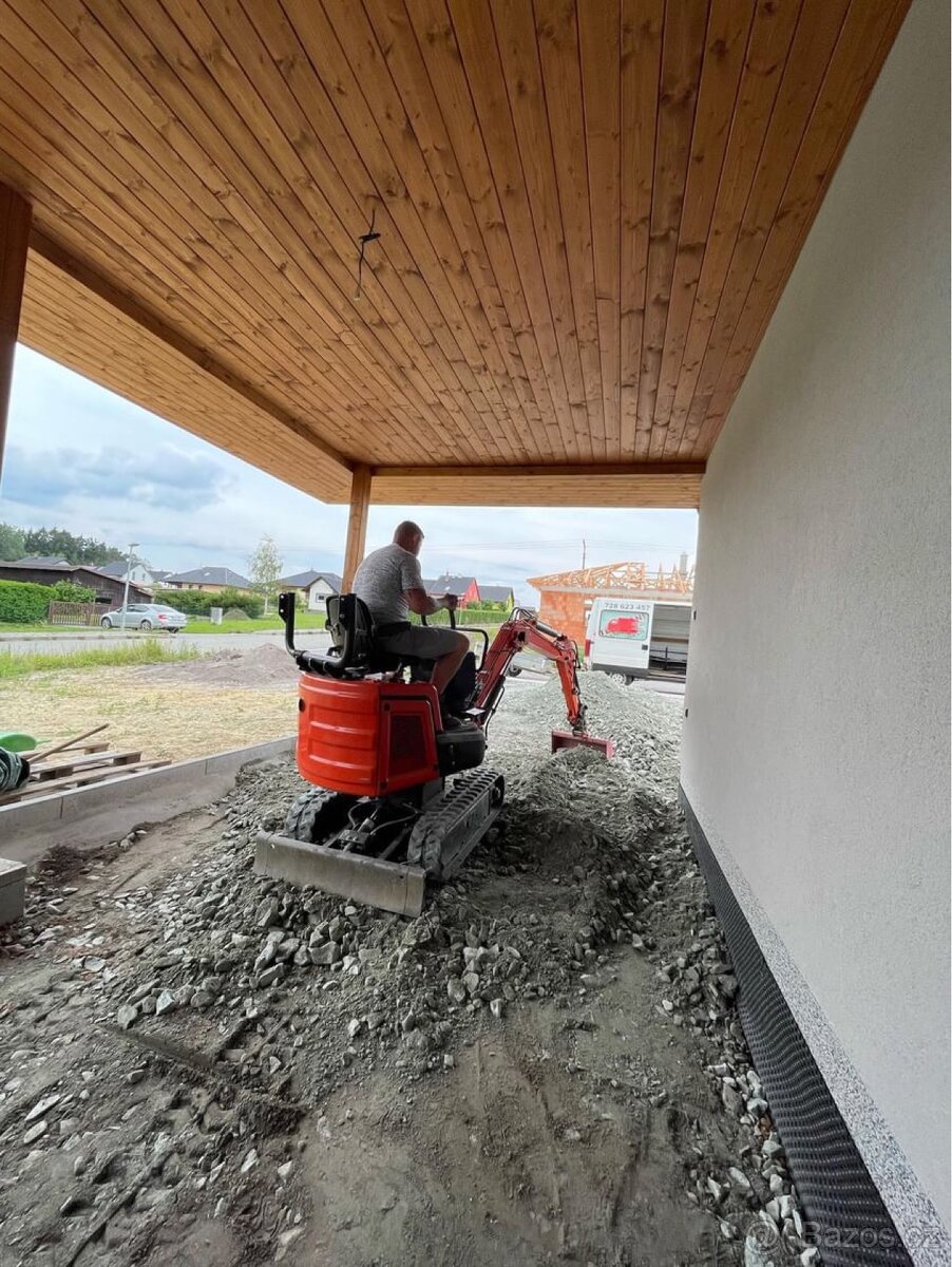 Pokládka zámkové dlažby a výkopové práce - 7