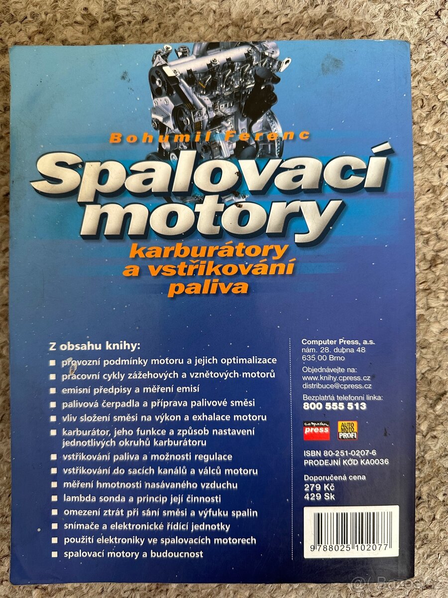 Veterán knihy, motory, automobily - 7