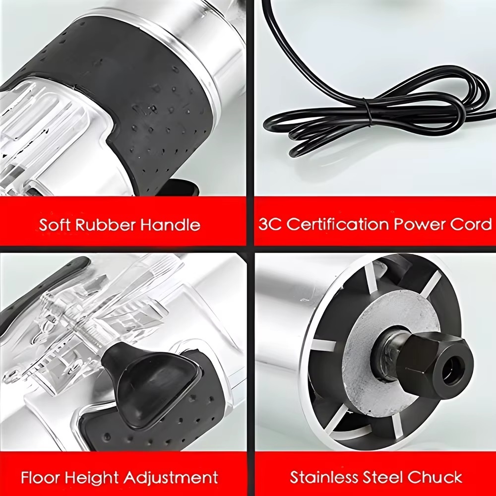 Elektrická fréza na dřevo 800 W - 7