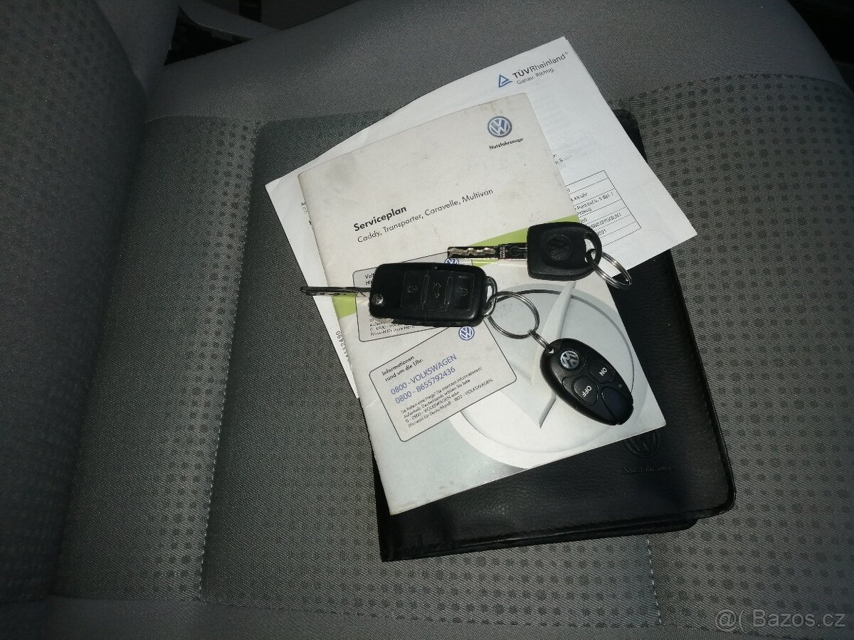 VW Caddy Life Maxi,r..v. 2009, 2.0TDi, 103kW - 7 míst - 7