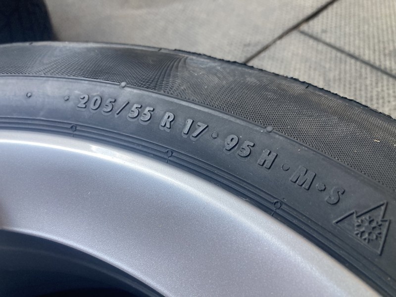 Alu kola BMW 2 F45 F46 5x112 zimní CONTINENTAL205/55R17 - 7