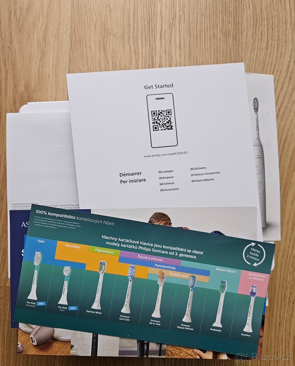 Nerozbalený sonický kartáček Philips Sonicare 7100 s fakturo - 7