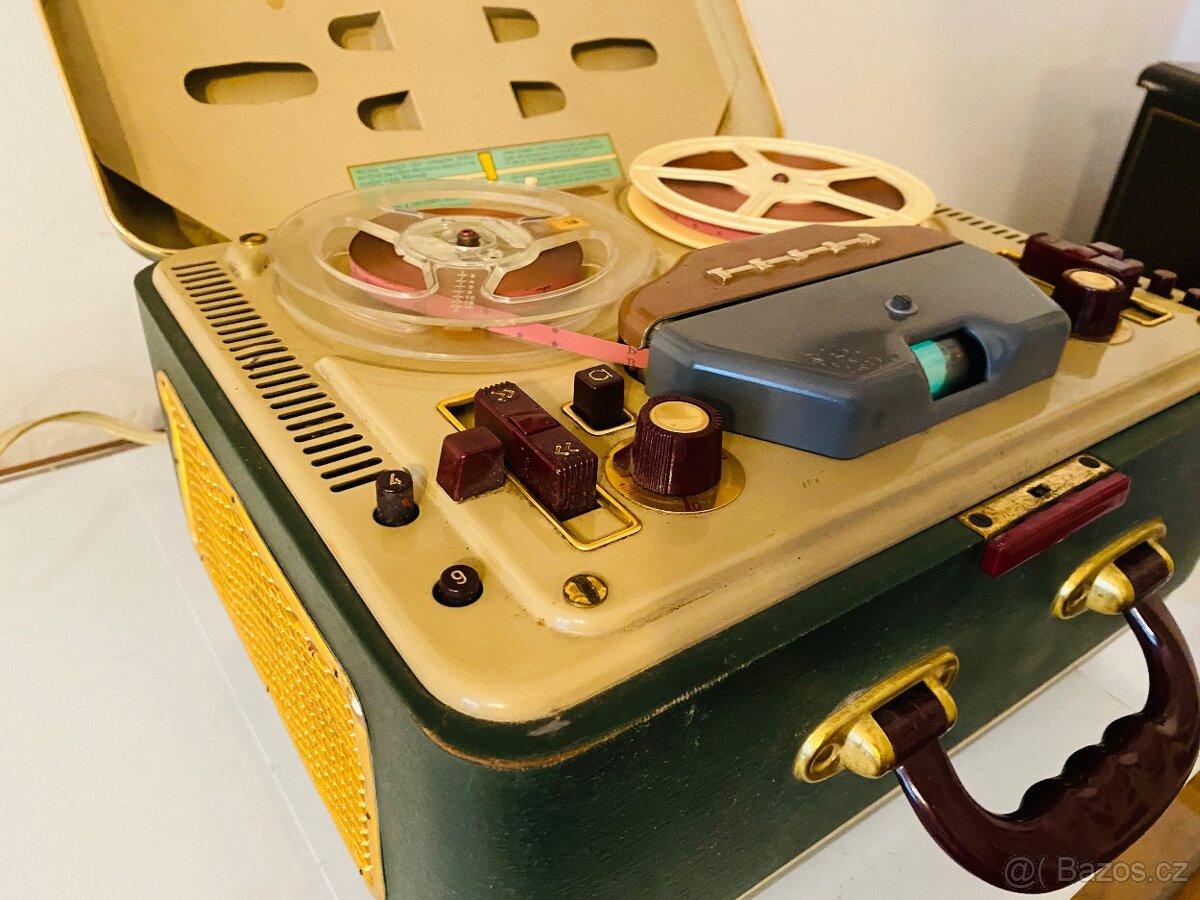 Kotoučový magnetofon Tesla Sonet Duo, rok 1959-64 - 7