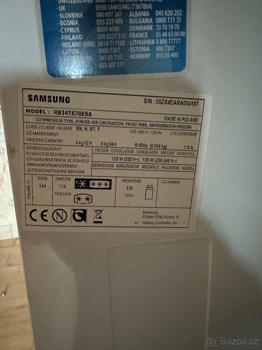 Lednička s mrazničkou Samsung - 7