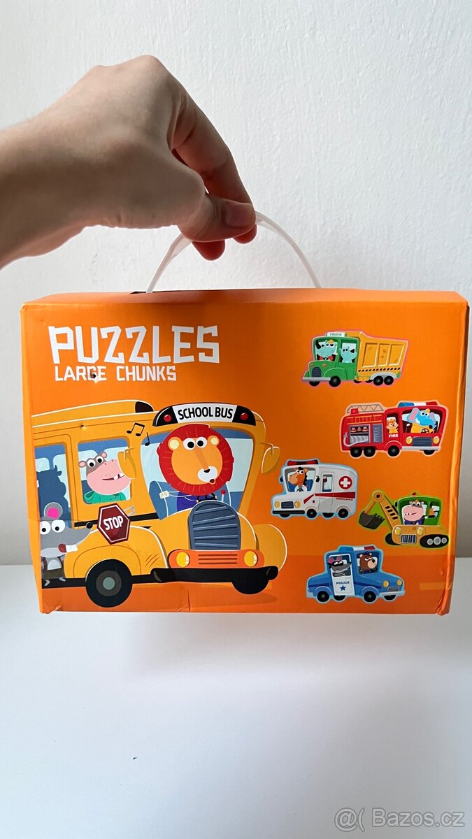 Velké dílky puzzle 6v1.Doprava - 7