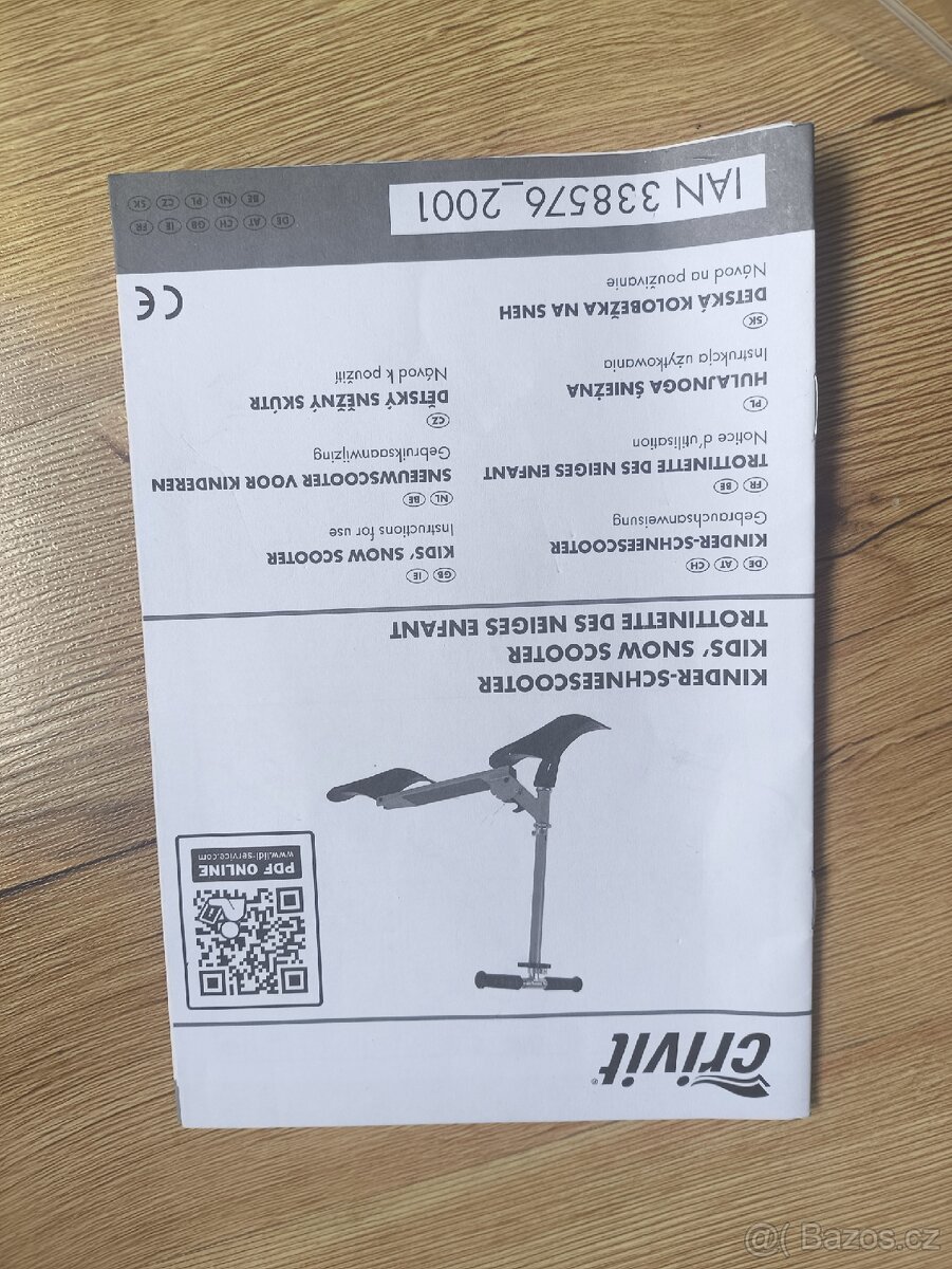 CRIVIT dětská "sněžná" koloběžka - 7