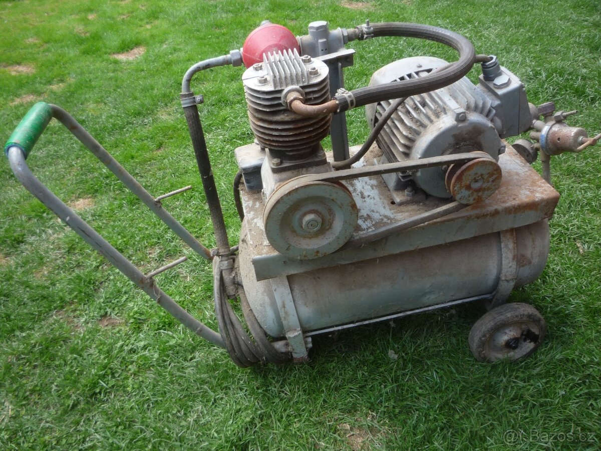 prodám kompresor, různé svěráky, kladky...a další nářadí - v - 7