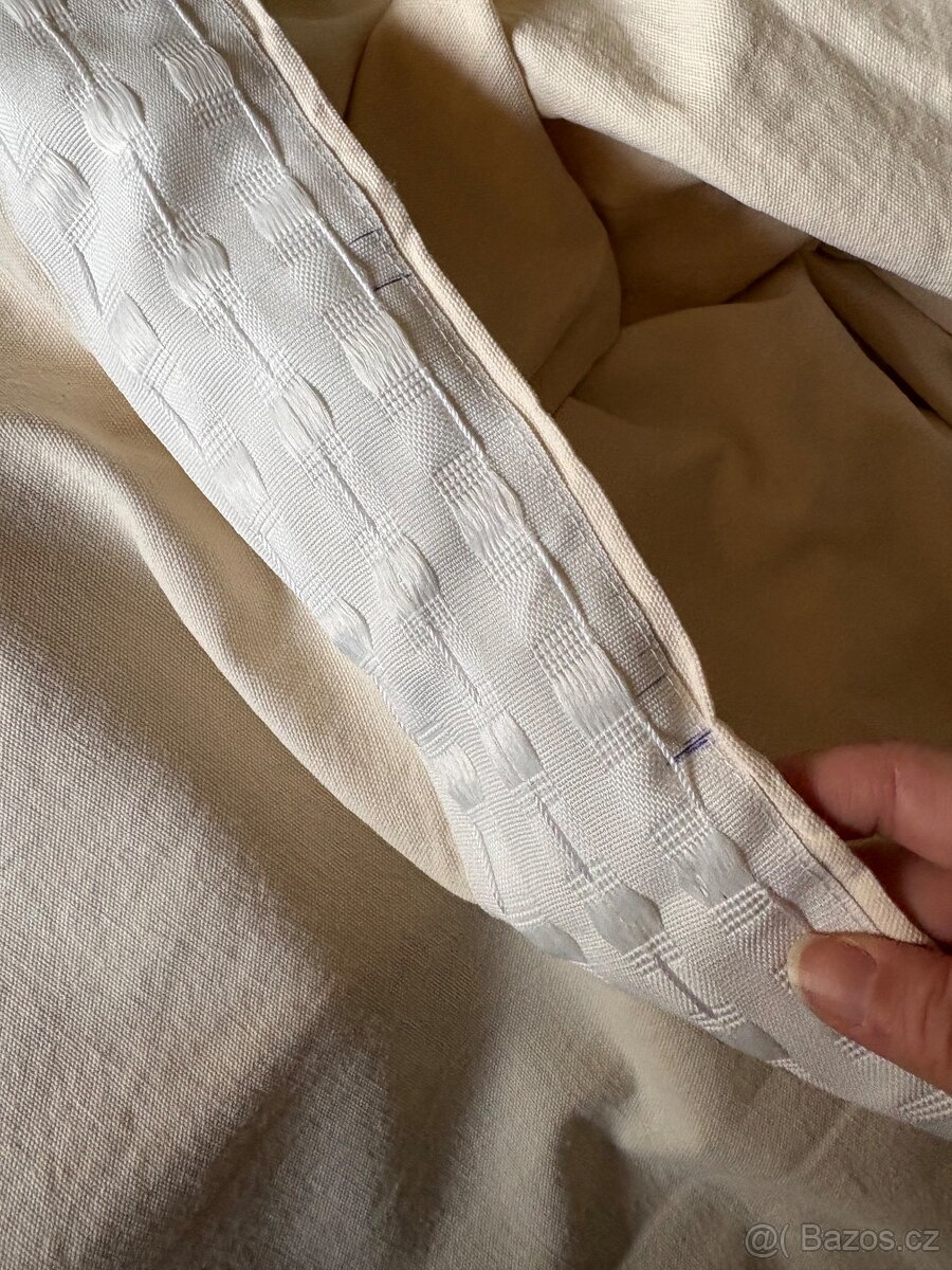 Béžové závěsy 2 ks - 7