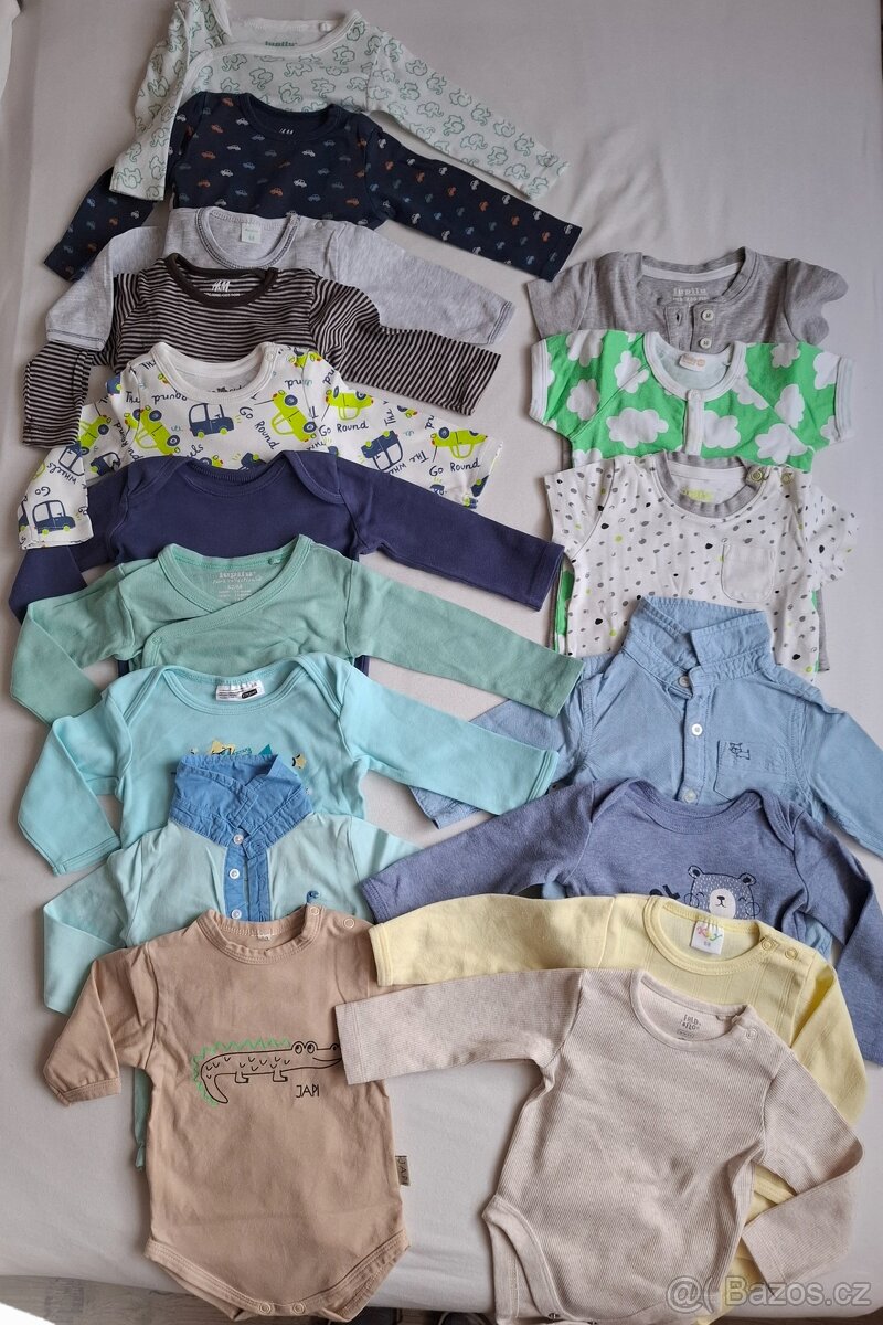 Balík oblečení kluk 62-68 - 7