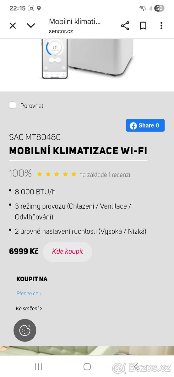 Klimatizace Sencor - 7