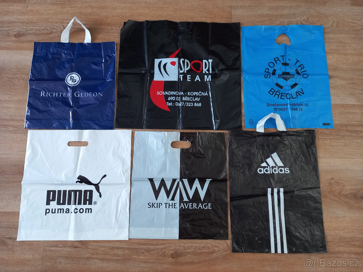 Prodám různé zachovalé igelitové tašky - i jednotlivě - 7