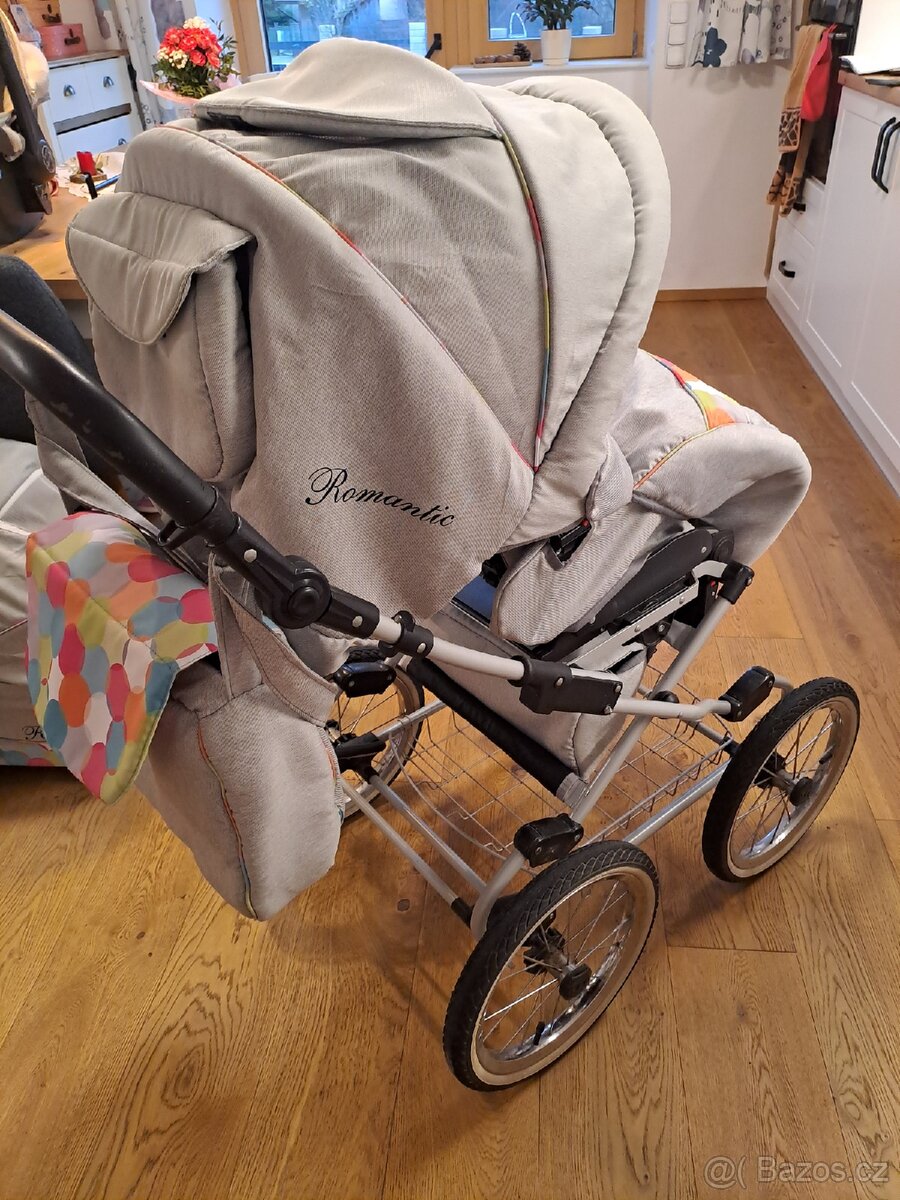 Prodám trojkombinaci, kočarek KUNERT Profesional Romantic - 7