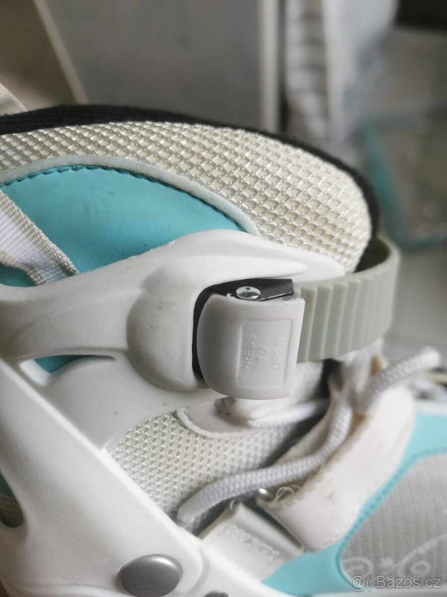 Divčí damské brusle, vel 32 - 36 - 7