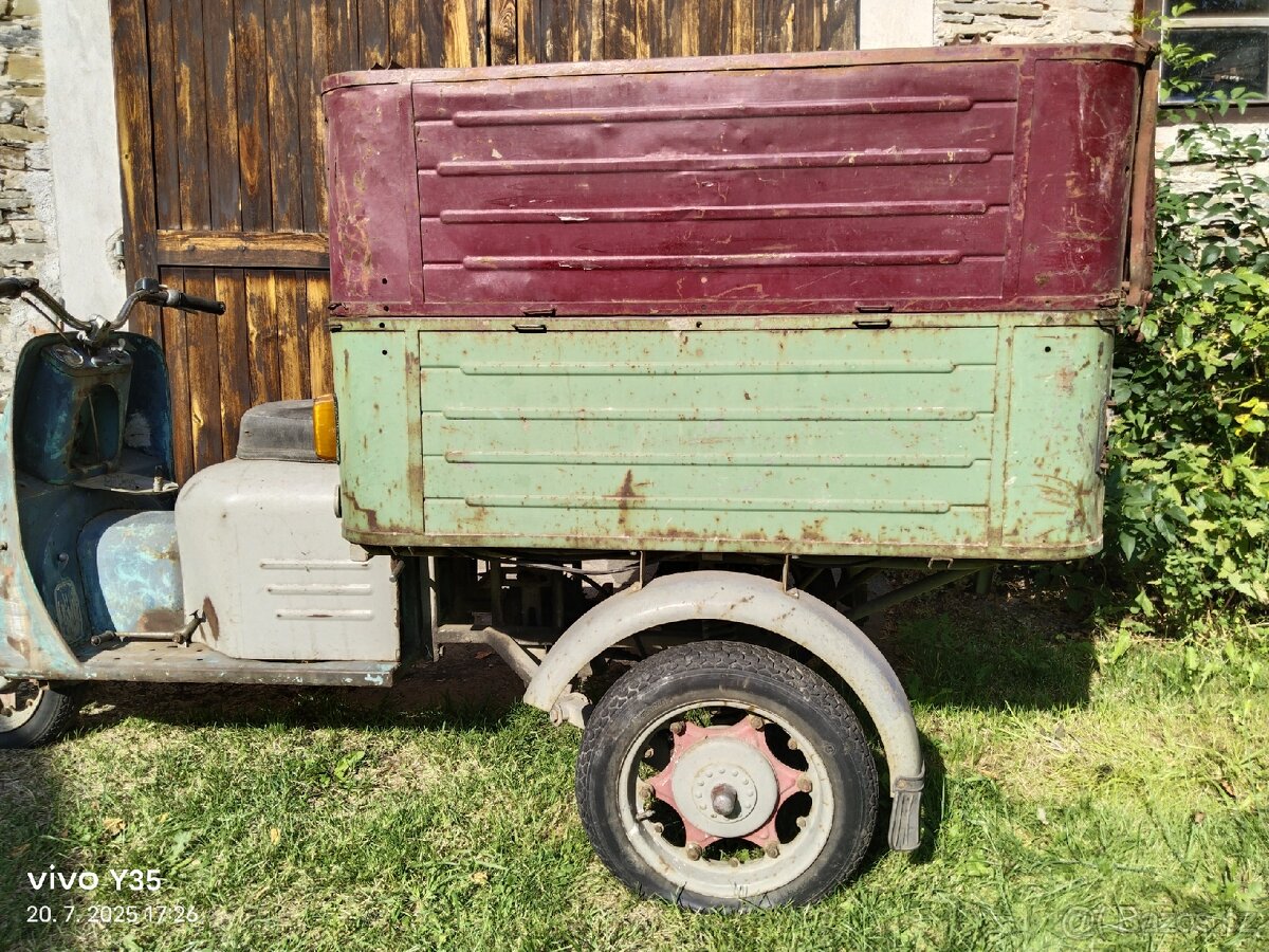 ČZ 175 prase typ 505 rikša - 7