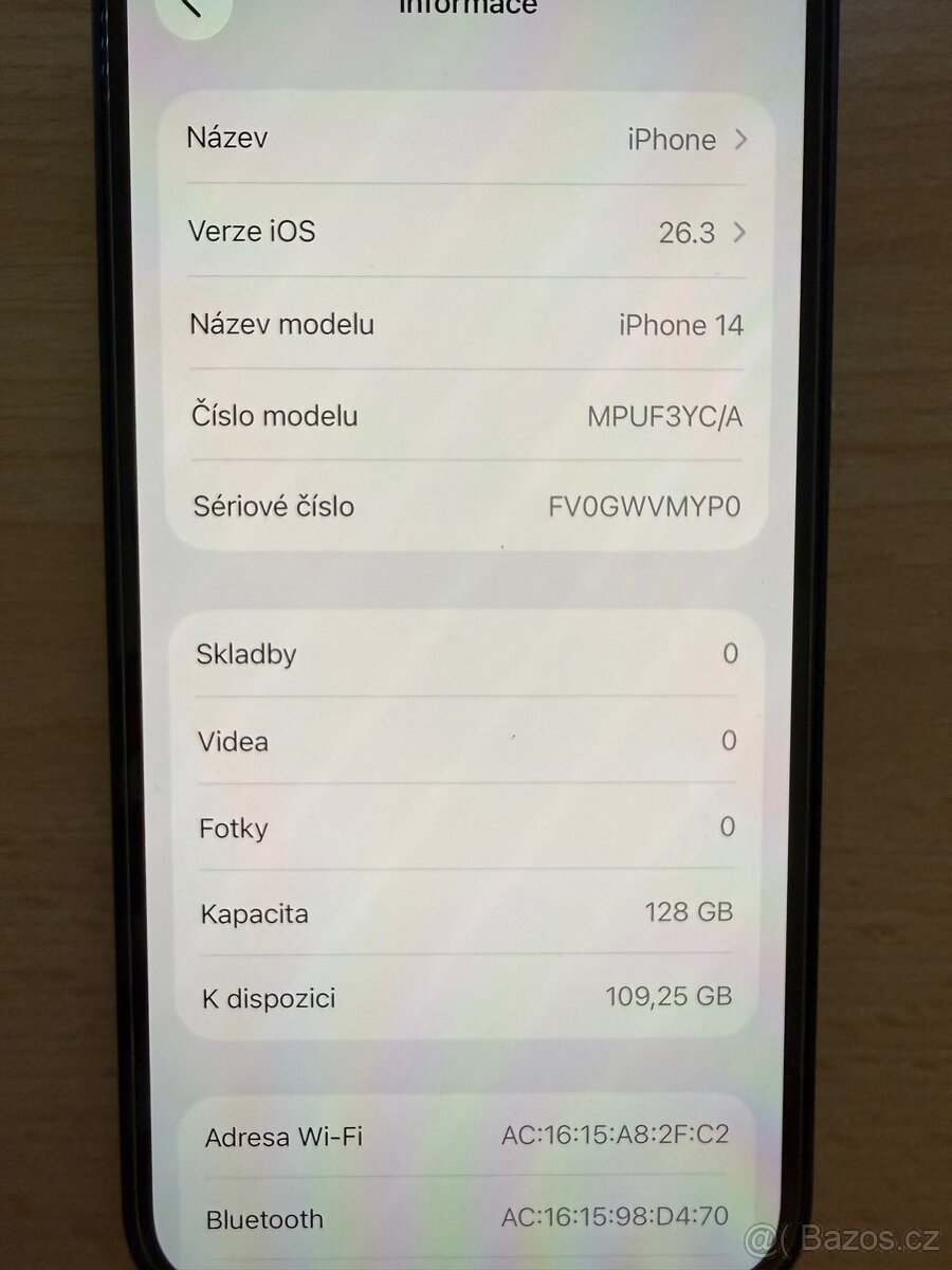 iPhone 14 128 GB – TOP STAV 96% - 7