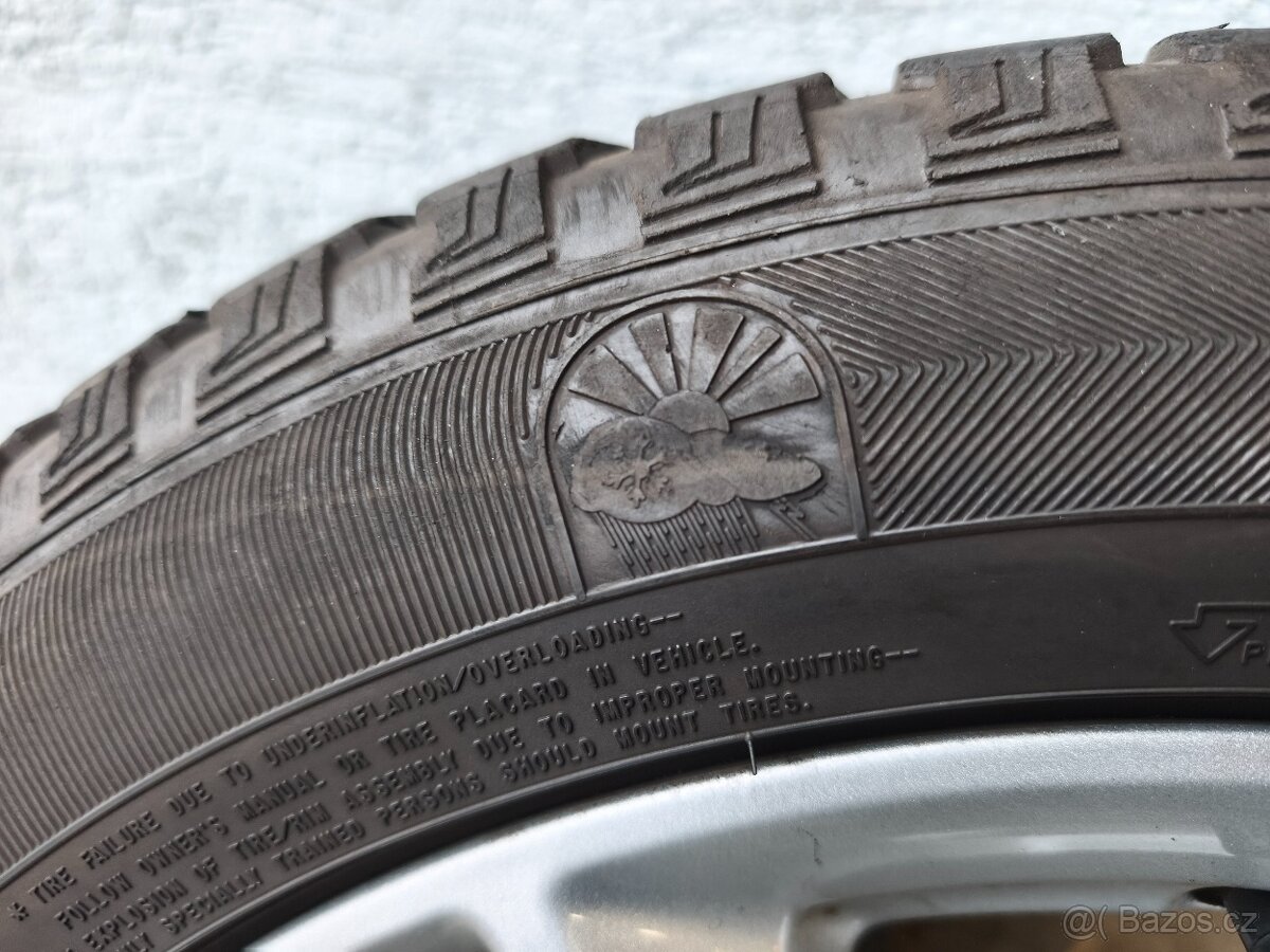 Alu kola 5x108 r17 na Ford celoroční pneumatiky 235/50 r17 - 7