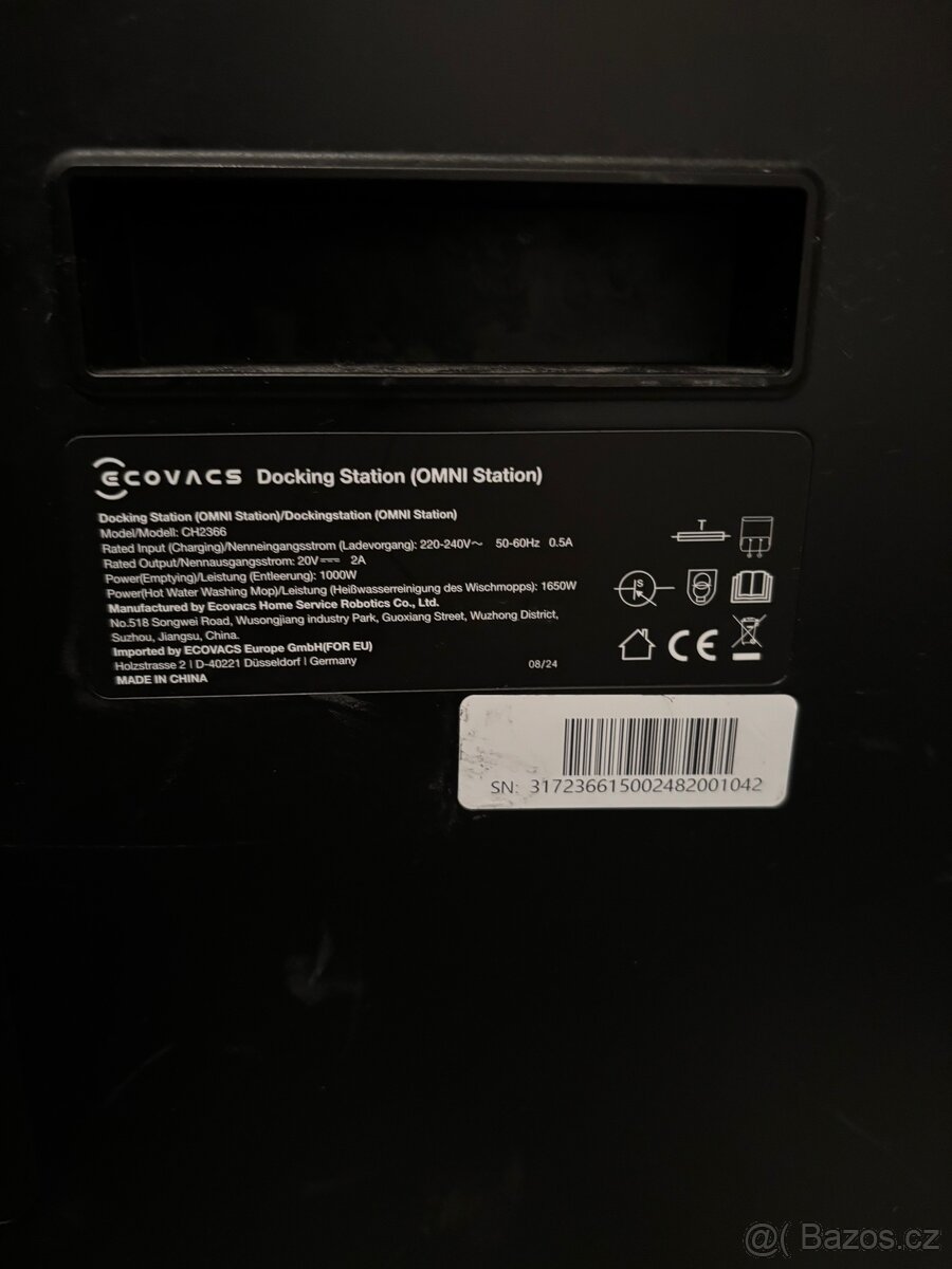 Robotický vysavač Ecovacs Omni station 2v1 - 7